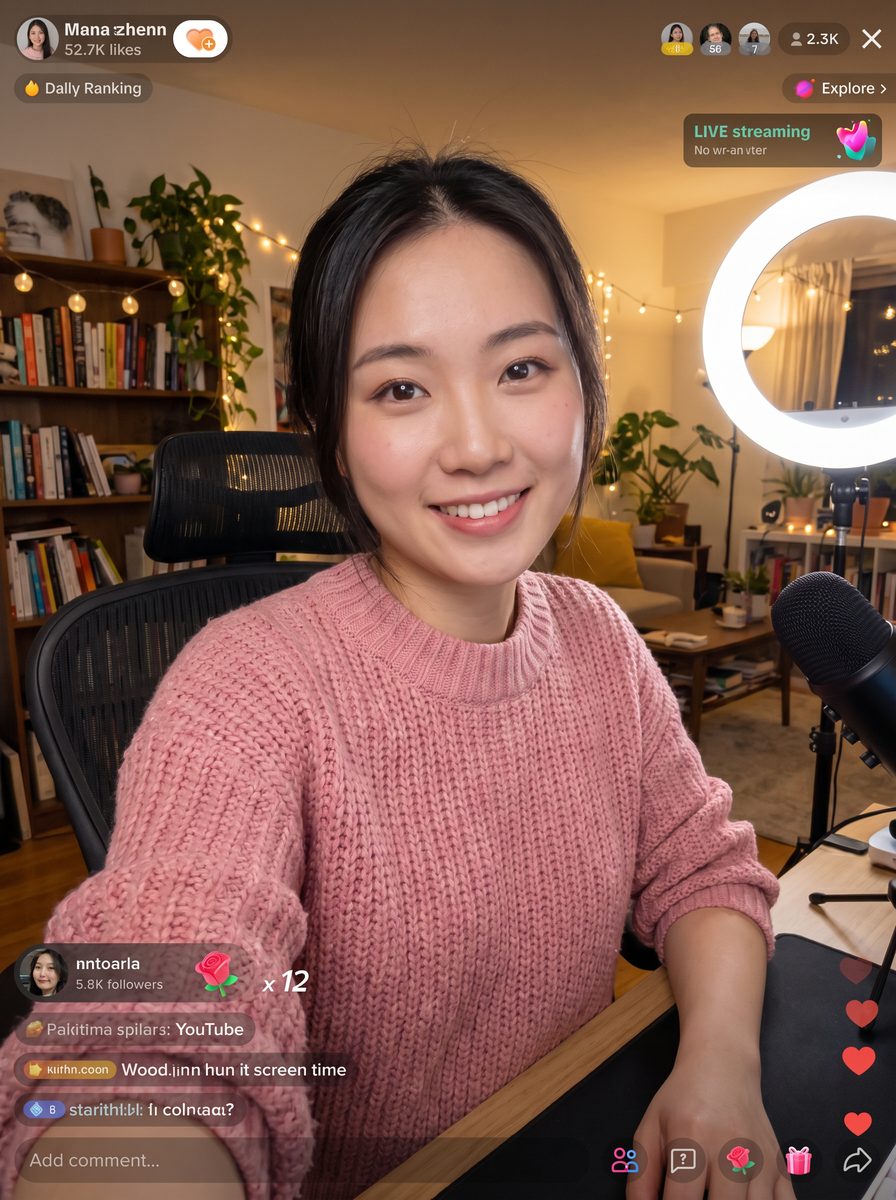 丝瓜视频直播回放：甜心主播互动